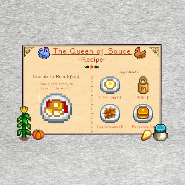 Stardew Valley Breakfast Recipe by Maxx Slow